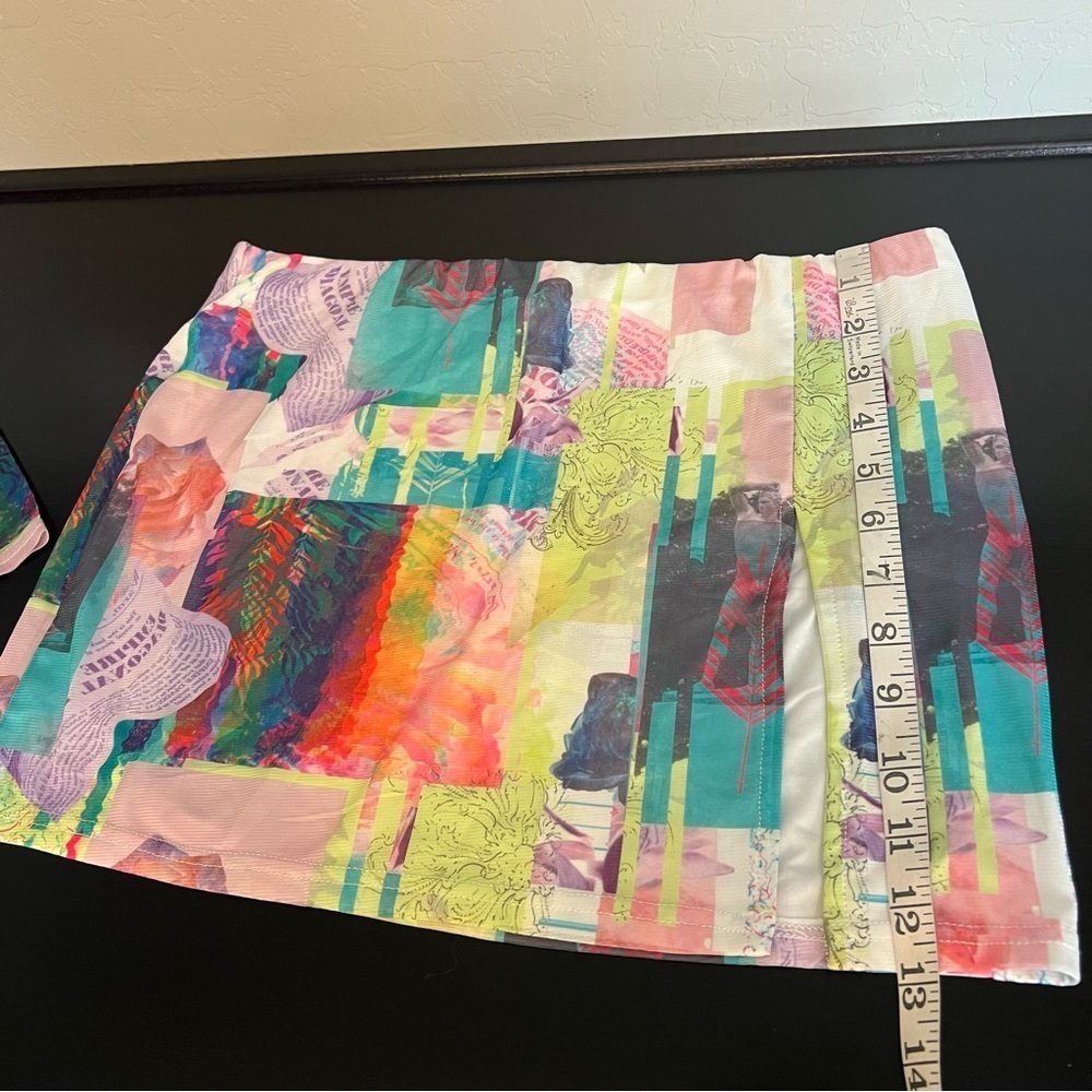 Beginning Boutique Multicolor Abstract Two-Piece Set - Picture 9 of 11